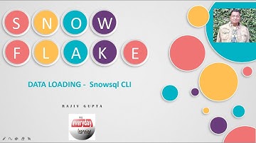 Data Loading using Snowflake CLI from Table Stage Hands on | Rajiv Gupta Learn Everyday