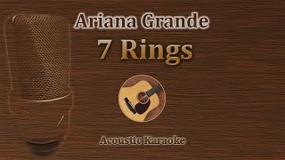 7 Rings - Ariana Grande Acoustic Karaoke