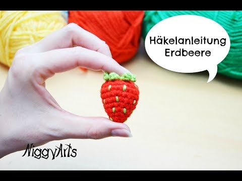 Video: Wie Man Eine Erdbeere Häkelt