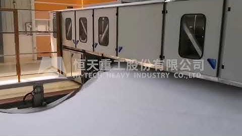 HTHI Crosslapper in Cross Spunlace Production Line