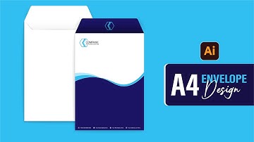 Design Your OWN Envelope in Illustrator Now!