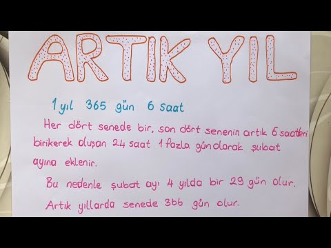 Artık yıl