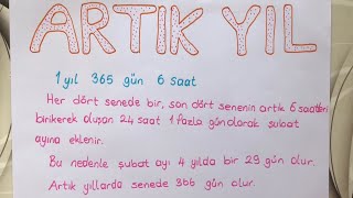 Artık yıl