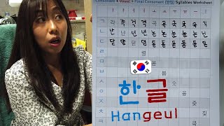 KOREAN CLASS in FILIPINO! Writing the Korean Alphabet [PART 5]