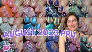 August 2023 Polish Pickup PPU Dreamscapes Swatches