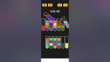 water sort puzzle - level 603