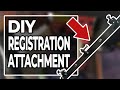 DIY Registration Attachment for Screen