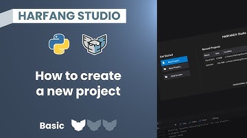 How to: create new project with HARFANG® Studio