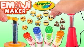 Crayola Emoji Marker Maker Play Kit | DIY Fun & Easy Make Your Own Emoji Marker Stamps!