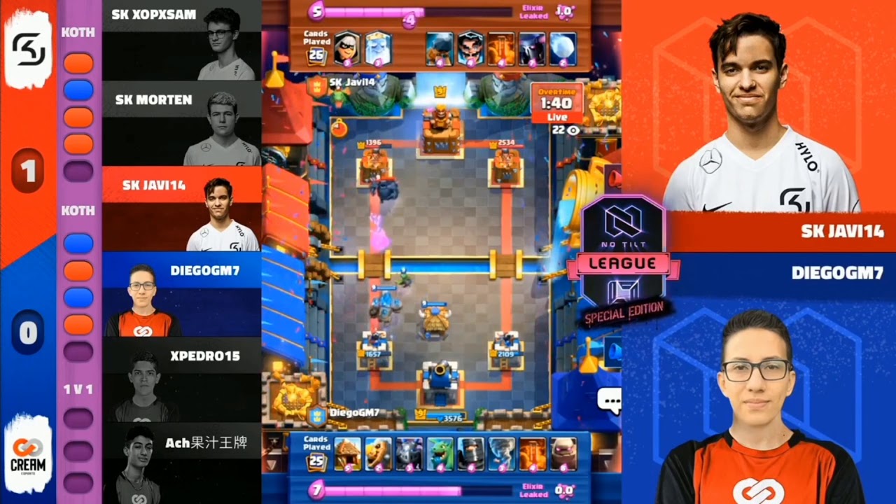 SK Javi14 vs Diegogm7|No Tilt League Tournaments.