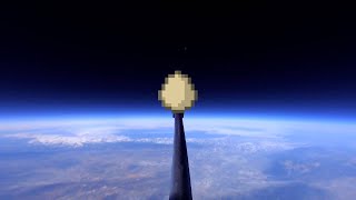 Egg Drop From Minecraft Space