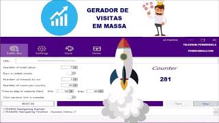 Software Gerador Trafego Blogs Sites screenshot 4