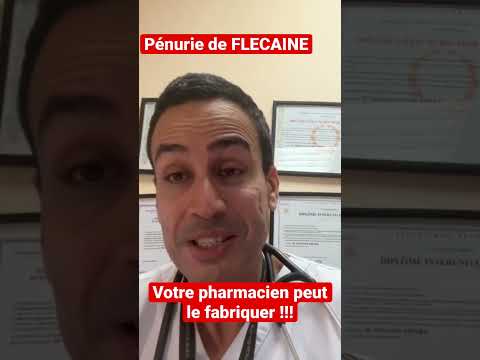 Pénurie De Flecaine : Et Si Votre Pharmacien Le Fabriquait