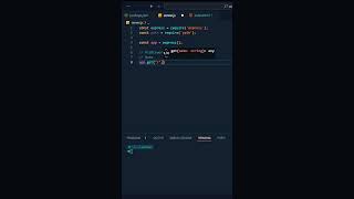 ¡Crea un servidor en menos de 1! #programacion #backend #coding #nodejs #programacionweb ¡Crea un servidor en menos de 1! #programacion #backend #coding #nodejs #programacionweb