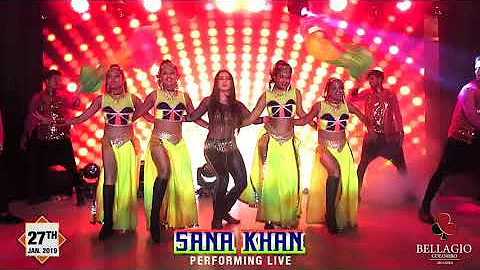 Sana Khan - Republic Day Celebration Bellagio Colombo