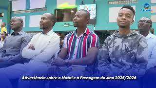 Advertência sobre o Natal e a Passagem do Ano 2025/2026