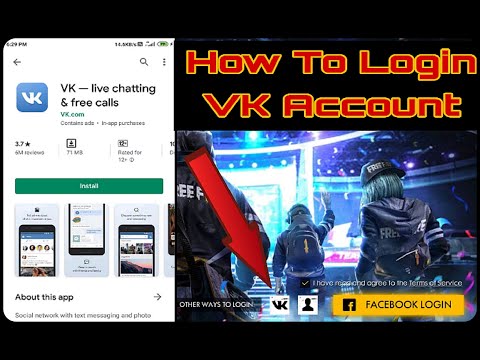 HOW TO LOGIN VK ACCOUNT IN GARENA FREE FIRE