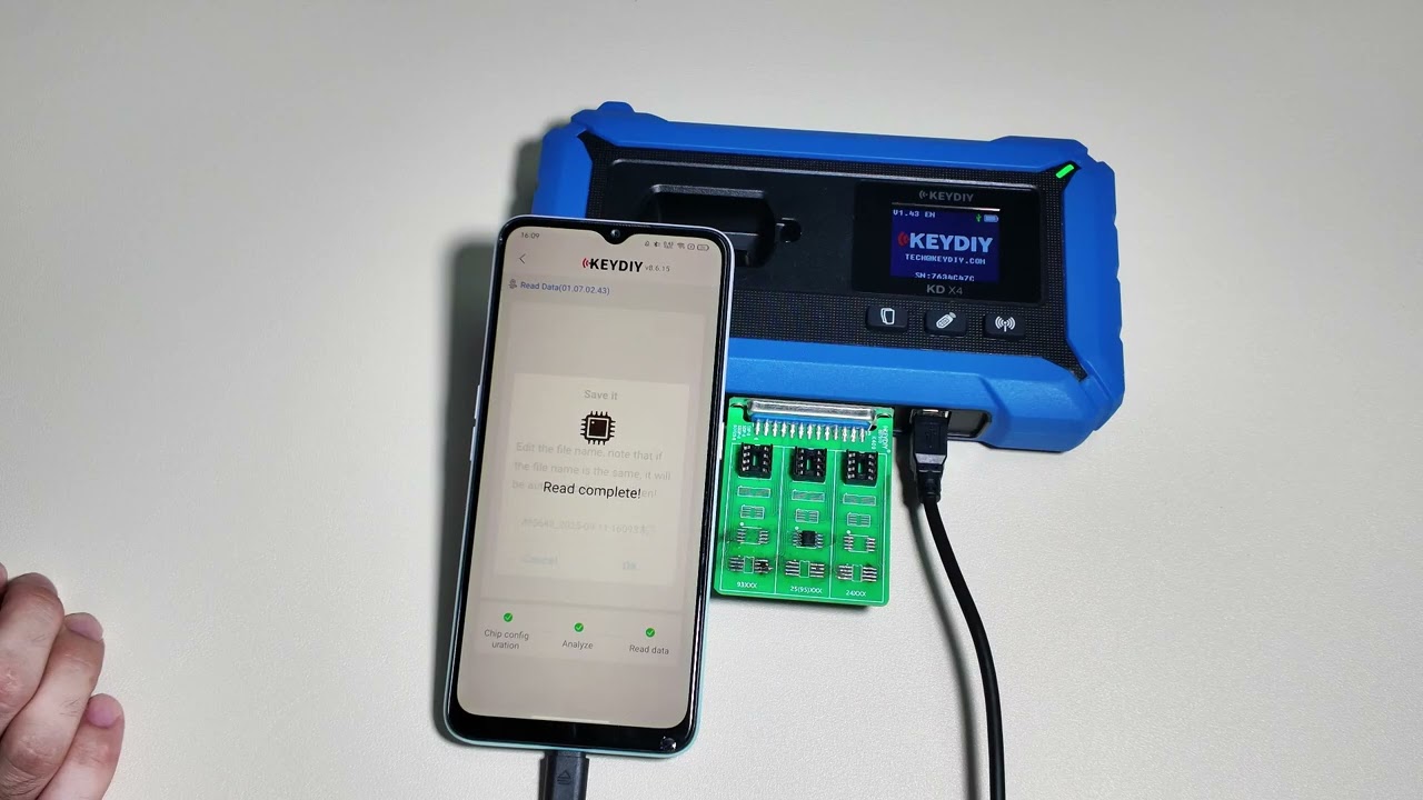 Toyota BZ3 EV 2023 года выпуска потеряла все ключи с помощью KD-X4