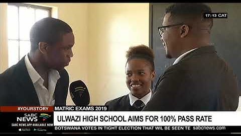 Matric Exams 2019 | Eastern Cape school aims for 100% pass rate