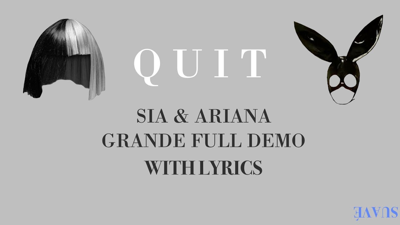 quit ♡ -sped up- ariana grande and cashmere cat