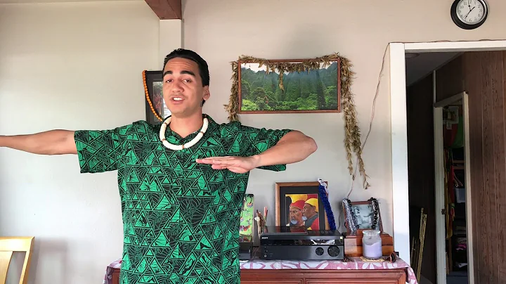 Keiku Hula Lesson with Kamaka Pili Part 1