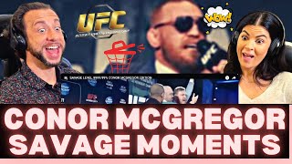 IS HE A BETTER TRASH TALKER THAN HE IS A FIGHTER? We React to Conor McGregor's Most Savage Moments