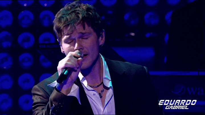 Hunting High and Low Live version - Live performance video thumbnail