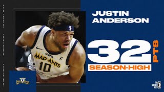 Justin Anderson with 32 Points vs. Delaware Blue Coats