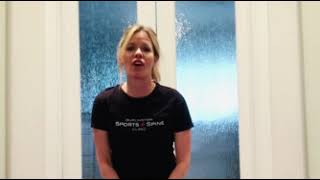 Hip mobility exercise (“fire hydrant”)
