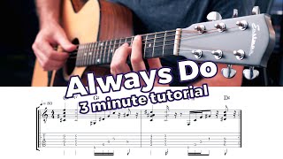 How to Play Always Do - The Kid Laroi - [Guitar Tutorial/Lesson w/ Chords & Tab]