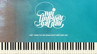 Nơi tình yêu bắt đầu - Tiến Minh - Piano Tutorial screenshot 4