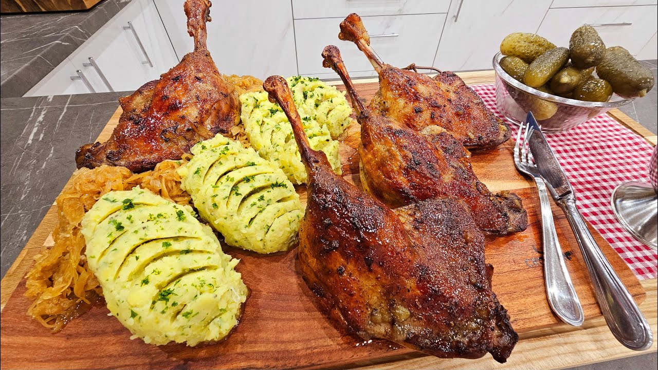 Márton napi libacomb🍗 almás káposztával HTB🧅🧄🥔. @Szoky konyhája