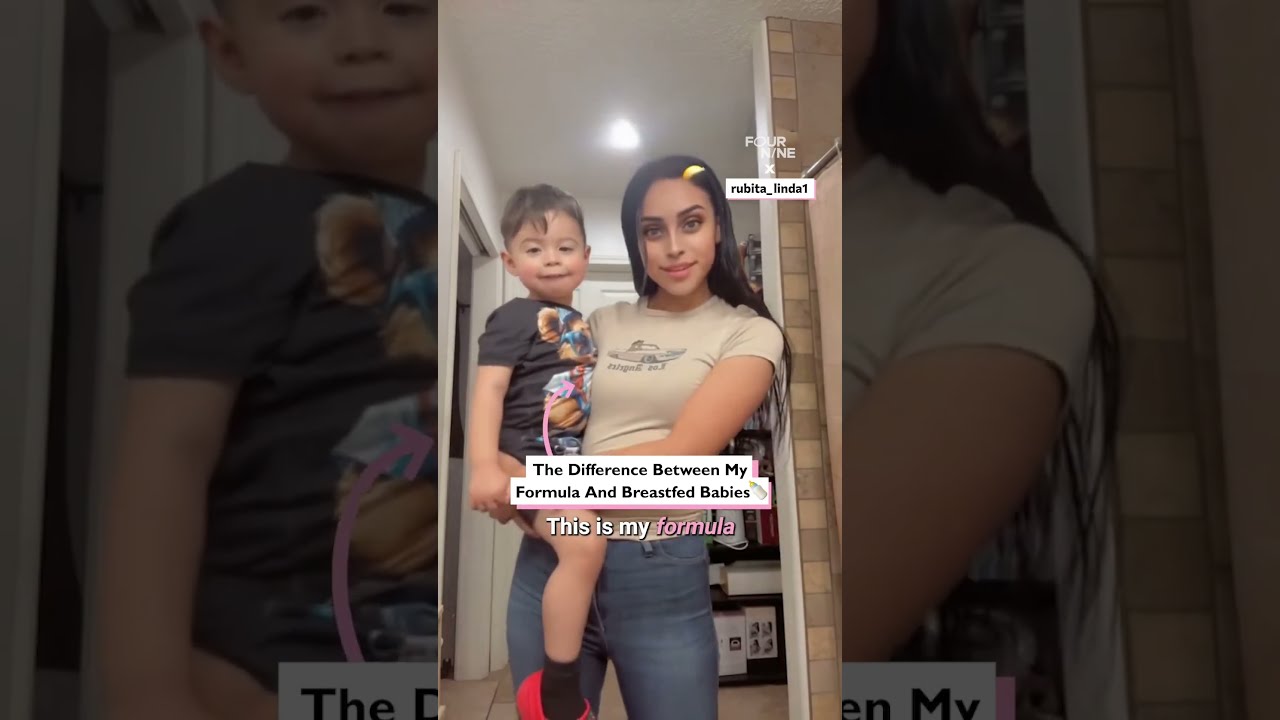 The Difference Between My Formula And Breastfed Babies Shortsfeed Shorts Mom