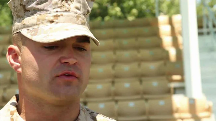 Navy Cross Presentation To Marine Sgt. Clifford Wo...