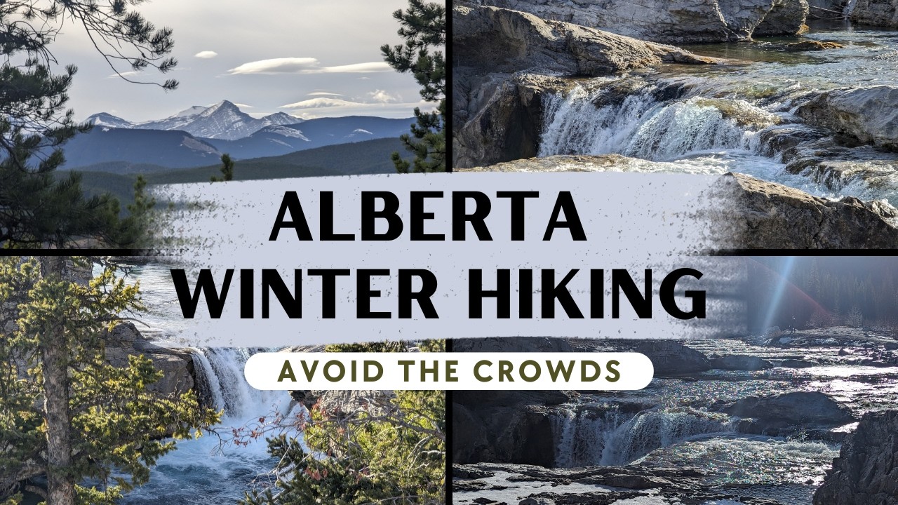Зимний поход в предгорьях Альберты. Советы, как избежать скопления людей!