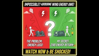 THE END OF ENERGY LOSS IN AWE(Airborne Wind Energy) ! 🚀