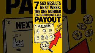 7 SGX Results Next Week: The One Number That Could Move Each Payout