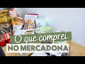 COMPRAS DE SUPERMERCADO no Mercadona - O que comprei