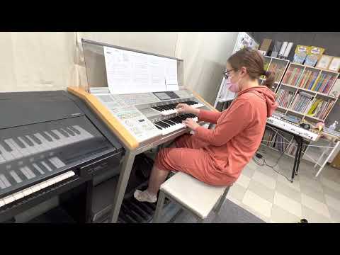 TV 鬼滅の刃 遊郭編 主題歌「残響散歌（ざんきょうさんか）Aimer  作詞:aimerrhythm 作曲:飛内将大 編曲:玉井健二　月刊エレクトーン