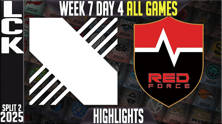 DRX vs NS Highlights ALL GAMES | LCK W7D4 Split 2 2025 | DRX vs Nongshim Redforce