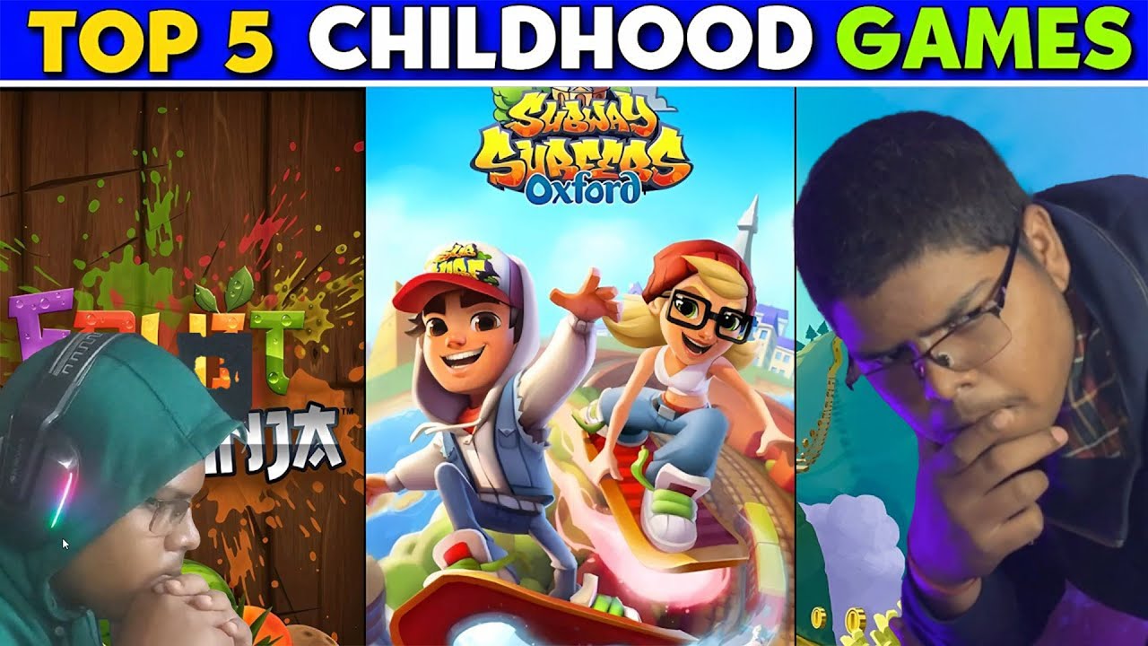 Top 5 Childhood Games You're Probably FORGETTING