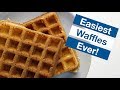 🔵 Easiest Waffles Recipe Ever!