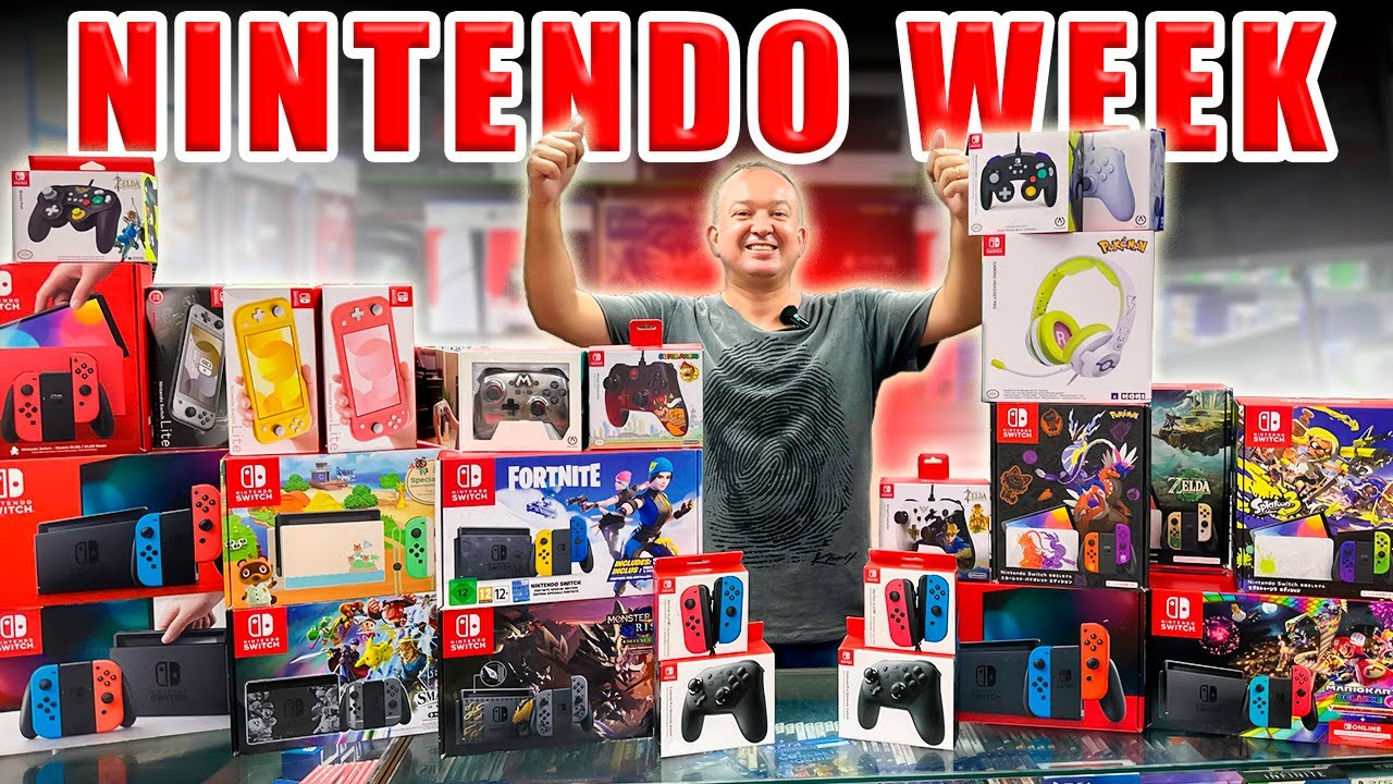 NINTENDO WEEK🤩 - A Maior Promoção De NINTENDO Que Você Já Viu! | Portal ...