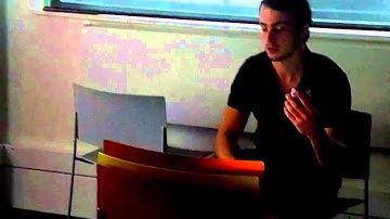 Music Is The Sport - First Live Demonstration: Colour Tracking