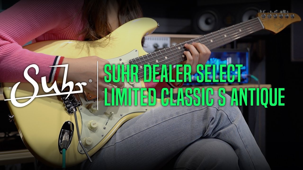 Suhr Dealer Select LTD Classic S Antique Demo 'Finger Picking
