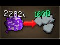 How my purple sweet stack made me 160 billion gp