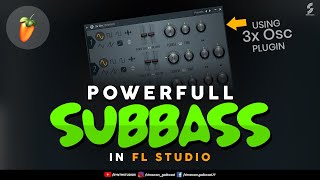 How to make Powerful Sub bass in FL Studio using stock plugin 3xOsc | Synth Studio's screenshot 4