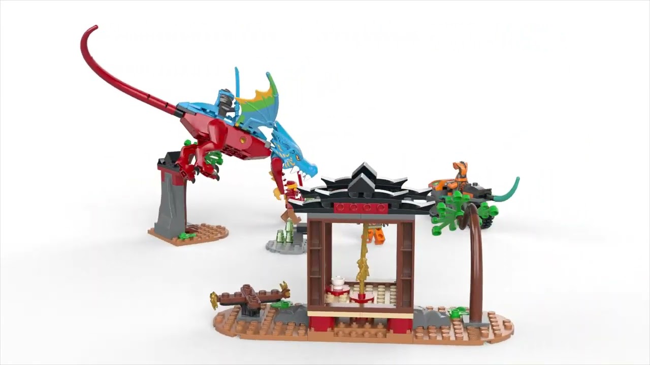 ze Onaangenaam Tol LEGO 71759 Ninjago Draken Tempel @2TTOYSLEGOPLAYMOBILCOBI - YouTube