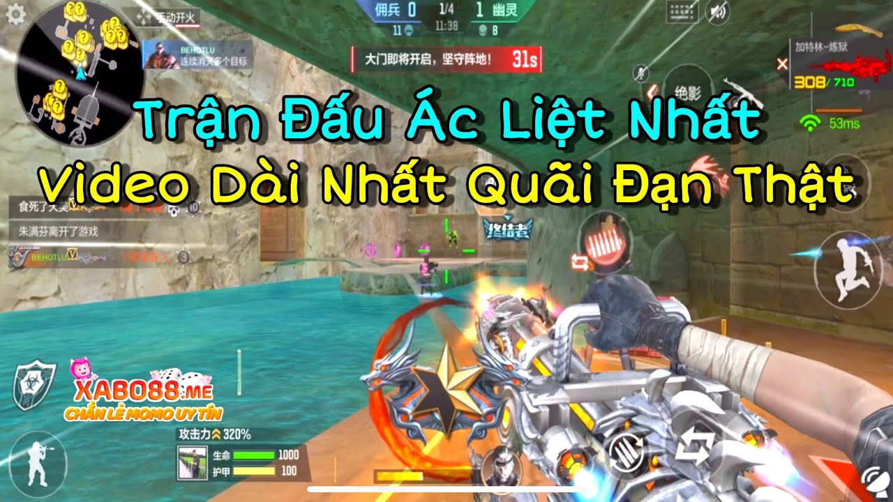 CF Mobile | Zombie Thủ Cửa Khốc Liệt Và Video Dài Nhất Lịch Sử Của Kênh Quãi Đạn Thật | Tường CT