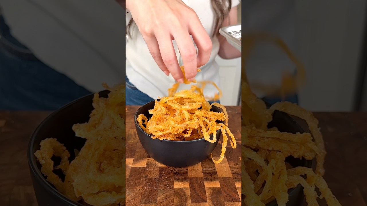These crispy onions don’t need a main dish
